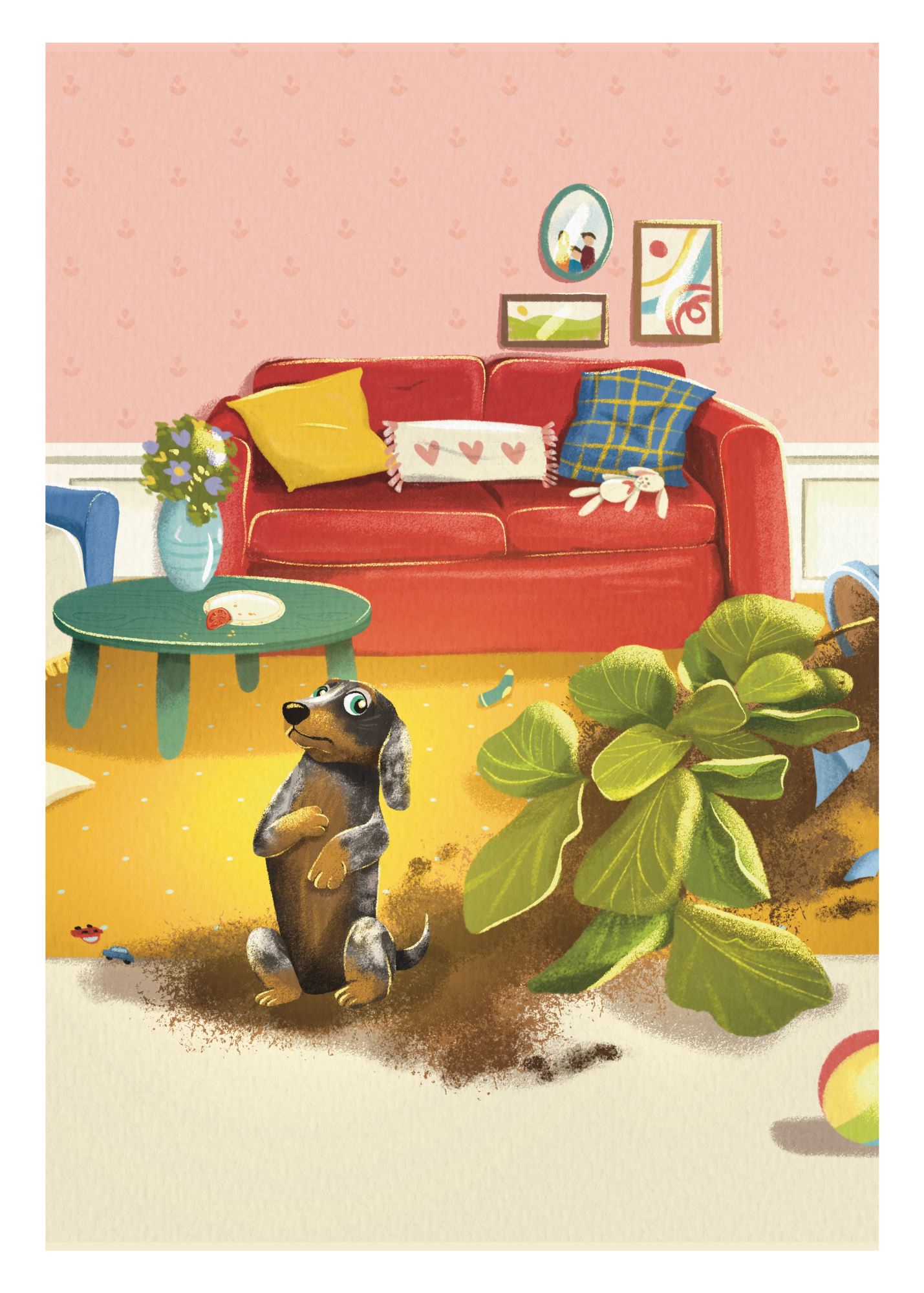 Louie Bean Art Print — I Am Innocent