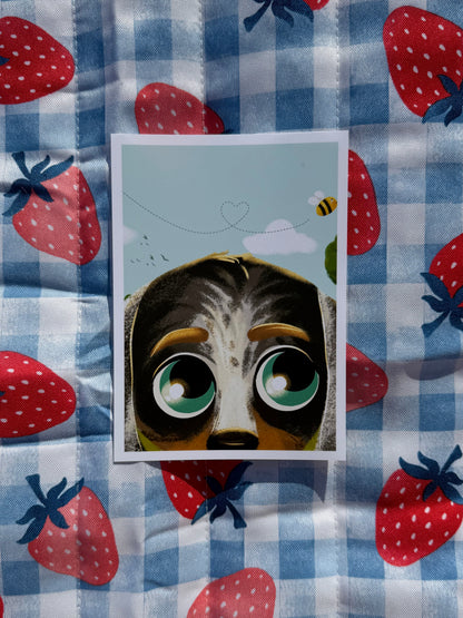 Louie Bean Art Print — Eye See Trouble